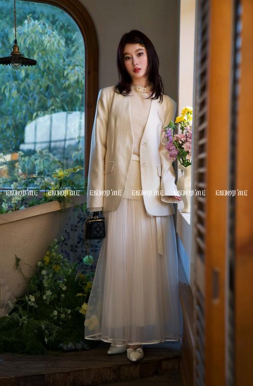 【门店同款】ENJOY春季“绮梦繁花”飘带西装 160705894 商品图0