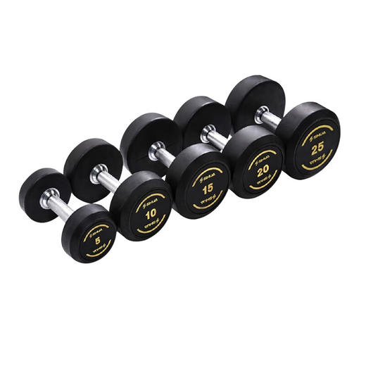 舒华哑铃套装（包含6种规格哑铃各一对+DR08哑铃架  2.5KG、5KG、10KG、15KG、20KG、25KG） 商品图0