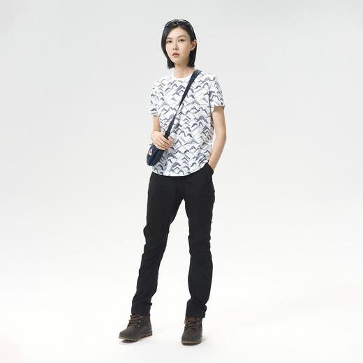 北极狐 女士速干T恤 2025春夏户外运动衫 户外短袖上衣 012512029 商品图3