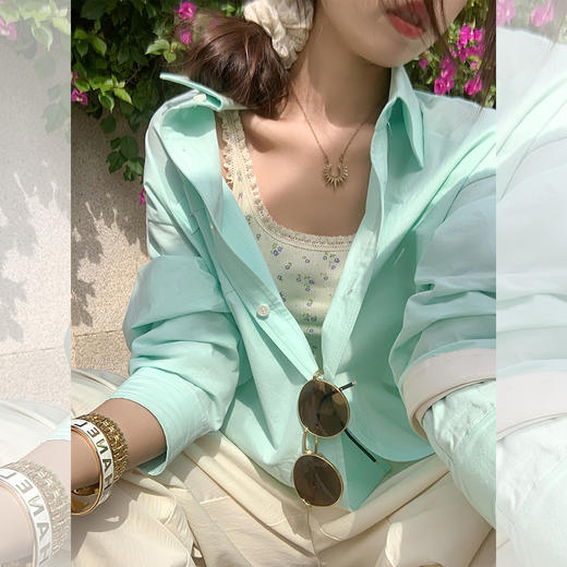 <曾小咸推荐>翻领衬衫 日常159.99/件 立减70 秒杀89.99/件！！碎花背心 日常89.99/件 立减50 秒杀39.99/件！！ 商品图1