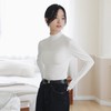热卖中！！春节不打烊！【纯棉亲肤超百搭，打底YYDS】2025春秋保暖内衣女士纯棉秋衣秋裤中领打底衫修身棉毛衫薄款打底单件上衣。ry 商品缩略图3