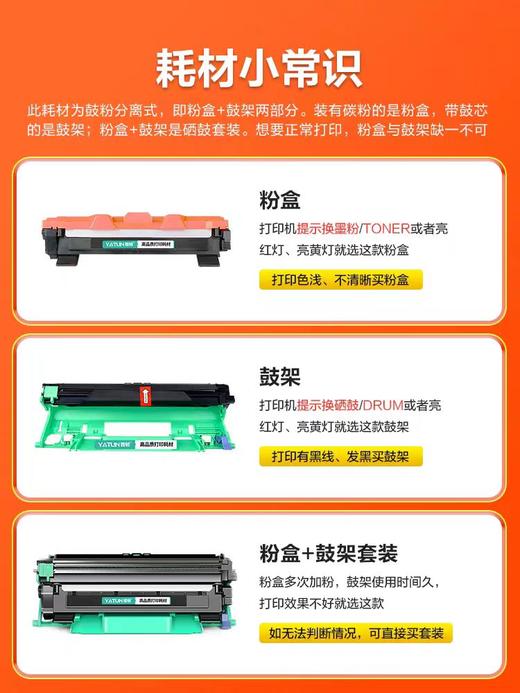 【JY】优力普 TN1035 LT201粉盒m7206 m7206w1618 1618w 粉盒 硒鼓 商品图3
