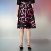 EITIE爱特爱夏季新款优雅时尚高腰百搭印花半身裙7706410 商品缩略图4