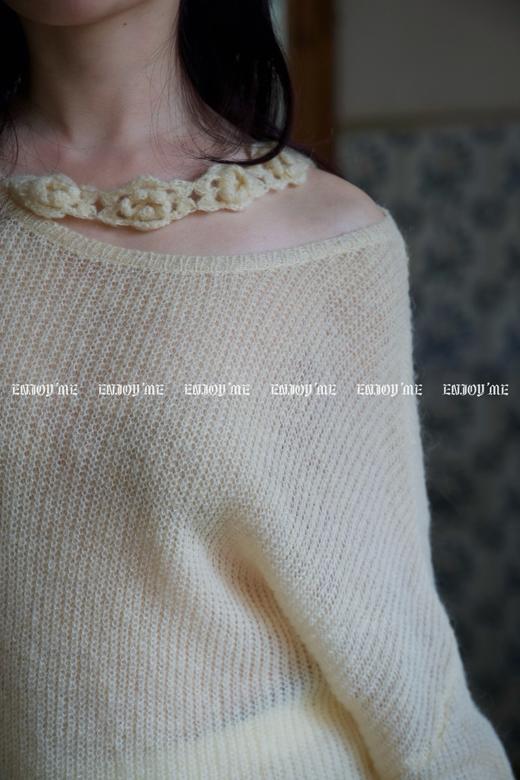 【门店同款】ENJOY春季“绮梦繁花”慵懒针织衫 160800621 商品图11