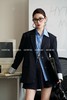 【门店同款】ENJOY春季盐貌似糖翻边撞色两粒扣西装 160946671 商品缩略图0