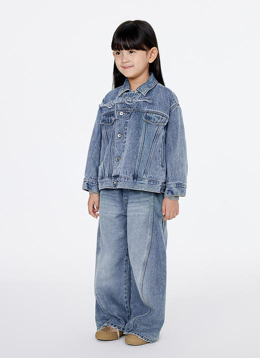 jnby   25年春款  牛仔九分裤  1P1E12000 商品图6