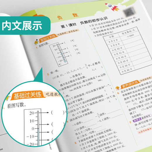 2025年春【人教版】数学六年级(下) 1课3练 商品图3