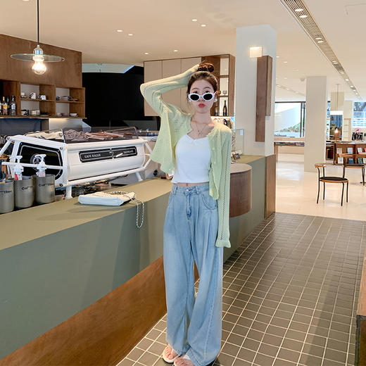 <曾小咸推荐> 镂空针织开衫外套 商品图4