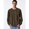 GXG男装 棕色潮流印花时尚圆领长袖T恤男 24年秋季热卖G24X343008 商品缩略图3