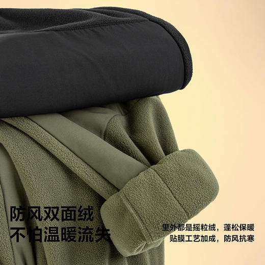 【加绒】迷你巴拉男童裤子加厚毛绒冬新品百搭保暖儿童长裤 商品图3