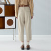 谜底烟管裤女2025春新品通勤百搭分割设计九分裤休闲裤251MK0153 商品缩略图2