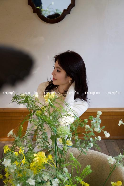 【门店同款】ENJOY春季“绮梦繁花”一字肩针织 160705739 商品图7