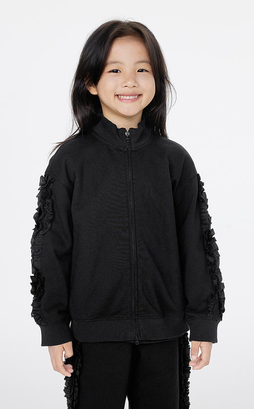 jnby   25年春款  开襟卫衣  1P2411030 商品图3