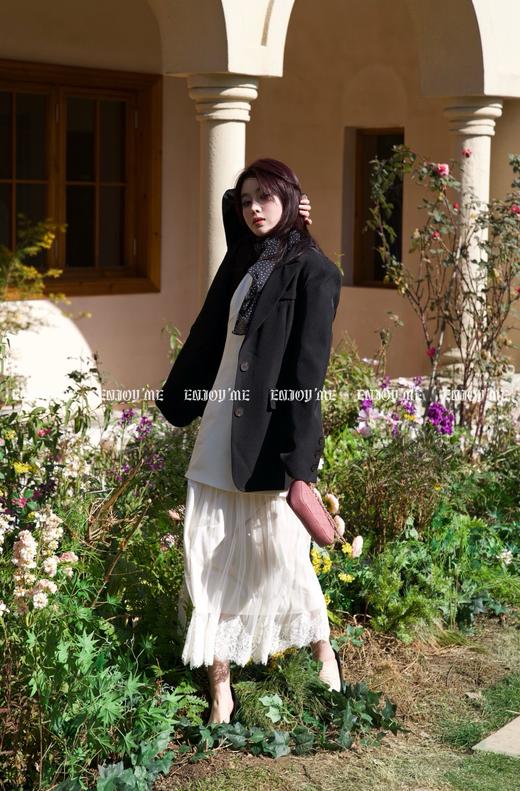 【门店同款】ENJOY春季“绮梦繁花”翻边袖西装 160705860 商品图2