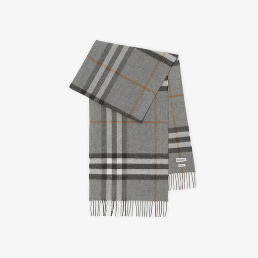 【二】BURBERRY 巴宝莉 女士格纹羊绒围巾 格子 8077881 A1345 商品图0