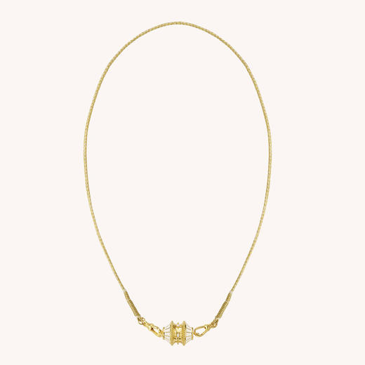 北京仓｜MYA-BAY-BIG TALISMAN IVORY-象牙白 长款转运珠项链（两种戴法）［比利时设计师］ 商品图1