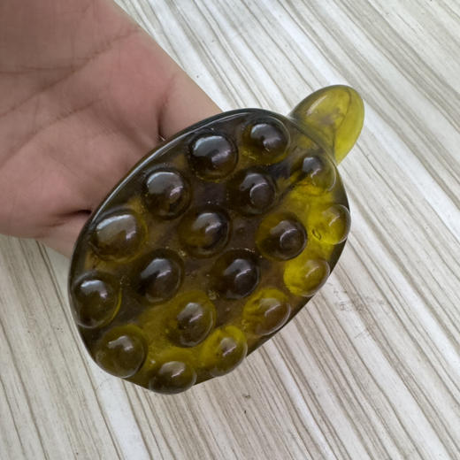 树脂拨筋刮痧板-T19海龟按摩刷(黄色) 商品图4