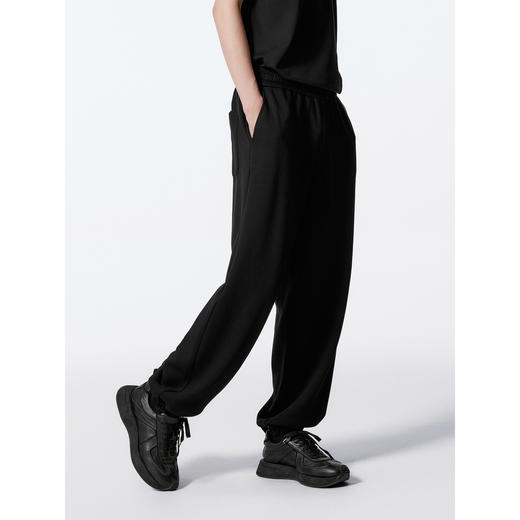 GXG男装 珠地面料休闲裤双色运动卫裤   秋G24X023081 商品图3