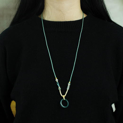 东岳山海--福运盈环项链 商品图1