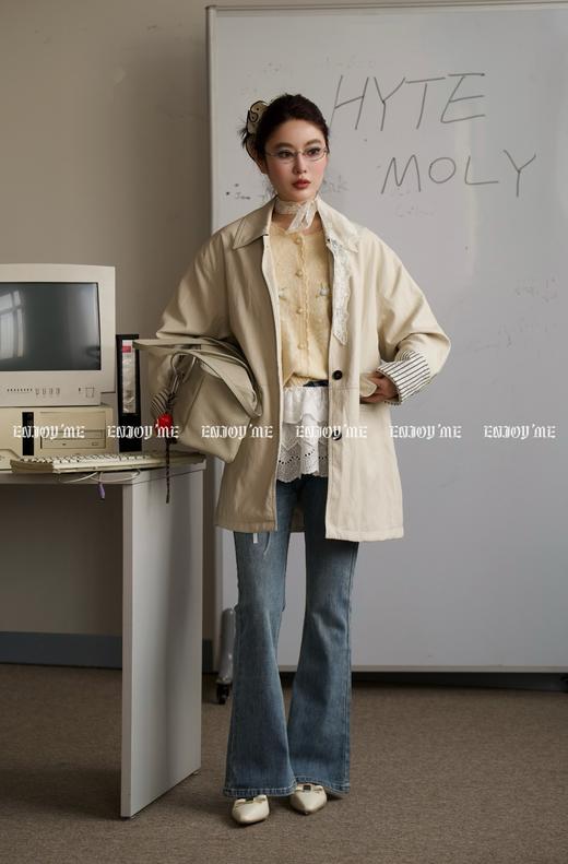 【门店同款】ENJOY春季绮梦繁花立体花朵开衫 160902151 商品图2