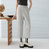 谜底萝卜裤西裤女2025春新品通勤风时尚宽松休闲九分裤251MK0152 商品缩略图0