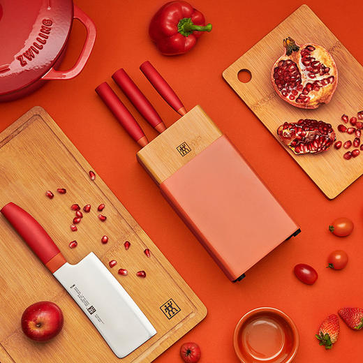 1016283 ZWILLING NOW S系列刀具5件套(石榴) 商品图5