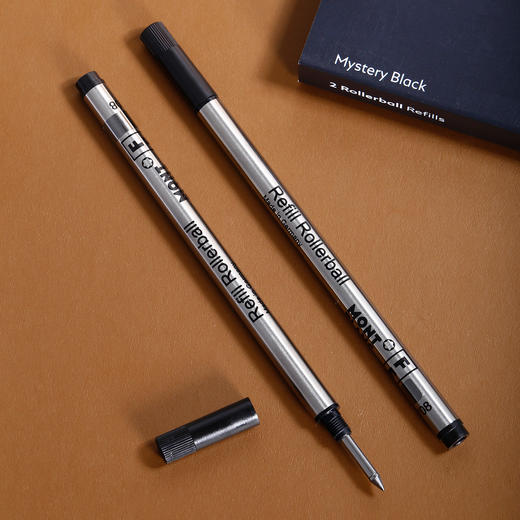 4017941591210 万宝龙MONTBLANC （适用笔型可见详情）163签字笔专用黑色笔芯2支装 多款适用 163笔芯F/2支装 商品图3