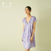 盈感系列』桑罗系带娃娃衫荷叶袖轻盈凉感桑蚕丝睡裙新品 商品缩略图4