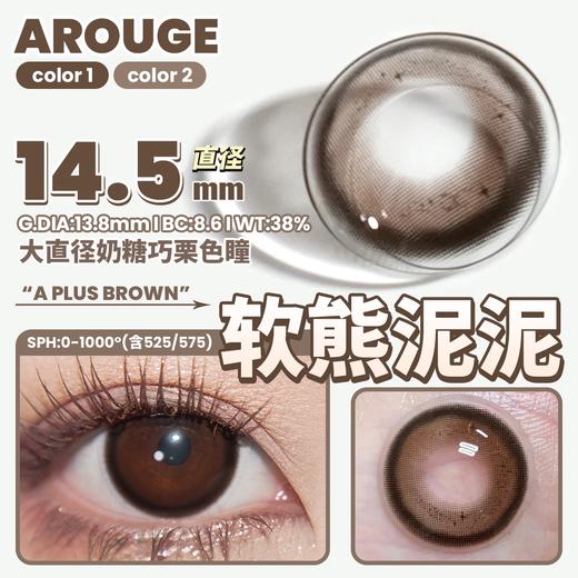 Arouge·年抛合集  128一副 198两副 238三副  一年一度囤货季！ 今年最后一班优惠列车！实用率超高！通勤无忧！美貌登顶！！ 韩国0-1000度<一副两片> 商品图6