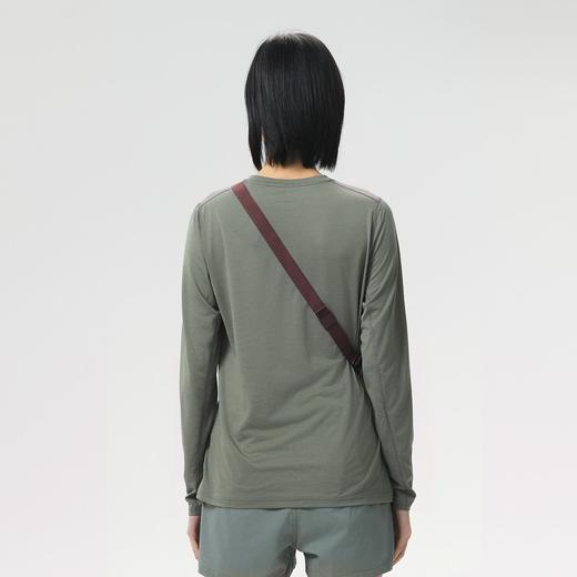 北极狐 女士户外休闲长袖T恤 2025春夏运动轻量快干上衣14600161 商品图3