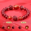 热卖中！珩钻 2025乙巳蛇年【三合六合朱砂手串】生肖款朱砂手链 兼顾三合六合  颗颗饱满 巨显白 男女多款可选 商品缩略图6