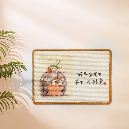小林漫画 剑麻 猫抓垫   耐磨不掉渣 墙贴 防抓沙发 猫咪磨爪玩具    加厚款 垫子 商品图6