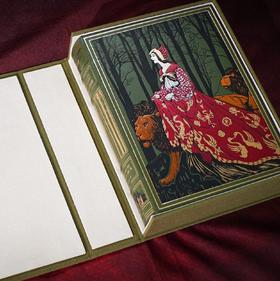 【俱乐部限定款】《格林童话全集》（少女与狮子）绿色山羊皮装帧