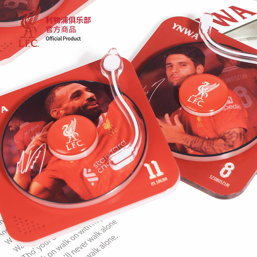 【官方正版】利物浦俱乐部 | 球员唱片冰箱贴双层家居磁吸装饰 商品图2
