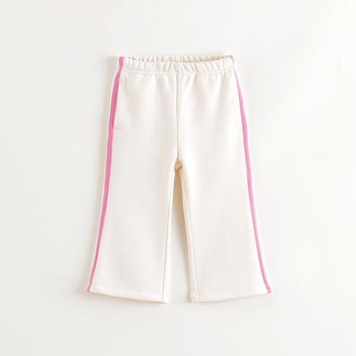 马克珍妮女童可爱撞色喇叭裤卫衣套装2025年春装新款250223 商品图3