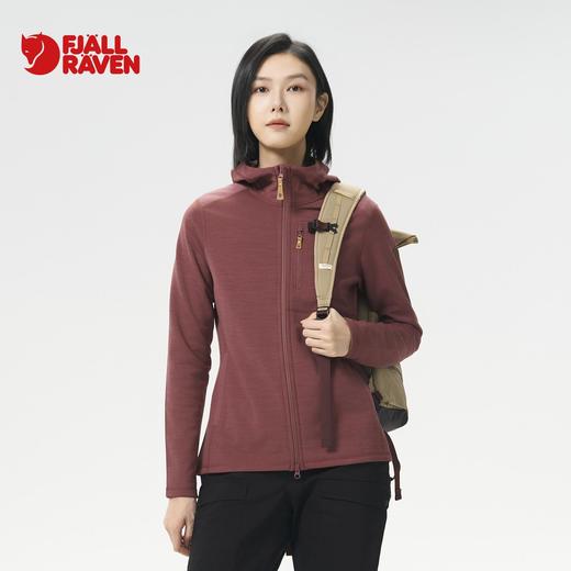 北极狐 女士G1000抓绒衣 2025徒步连帽衫 户外运动保暖外套86990 商品图0