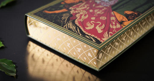 【俱乐部限定款】《格林童话全集》（少女与狮子）绿色山羊皮装帧 商品图4