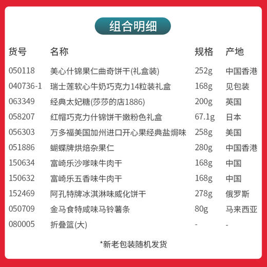 【年货节】恭贺新禧万事顺意折叠篮-599款 线上专享蛇年大礼包 商品图1