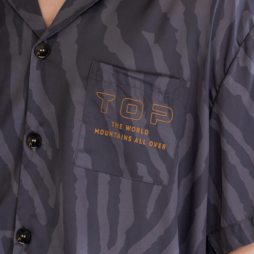 芬腾睡衣男春夏季条纹男款冰丝短袖青年宽松休闲加大码家居服套装 商品图2