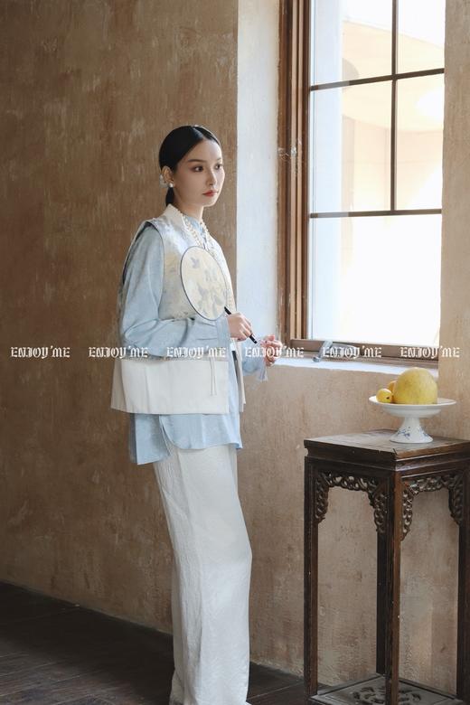 【门店同款】ENJOY春季手抓肌理纹直筒裤 161046675 商品图6