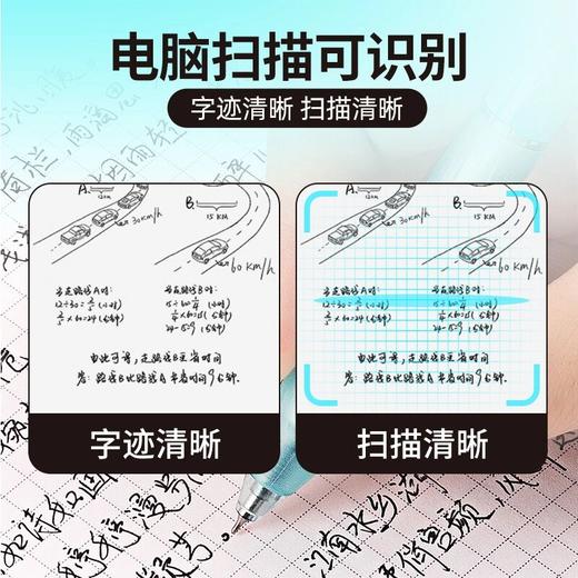 【广博】fizz静音中性笔E人I人小观音按动高颜值0.5学生刷题笔速干 商品图2