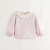 马克珍妮女童可爱花边领纯棉长袖T恤2025年春装新款250229 商品缩略图2
