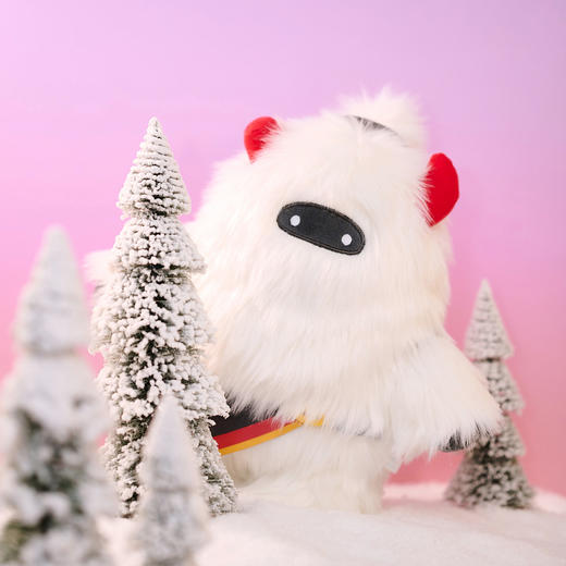 熊抱雪人毛绒玩具 商品图7