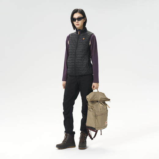 北极狐 女士棉马甲保暖内胆立领背心 2025新款运动轻量马甲89723 商品图4