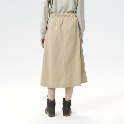 北极狐 女士户外休闲半身裙 2025防风防泼水伞裙长裙102512095 商品图3