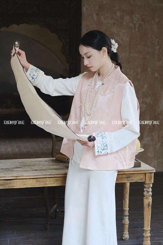 【门店同款】ENJOY春季云敛-春光推盏暗香盈袖中式上衣 161094132 商品图0