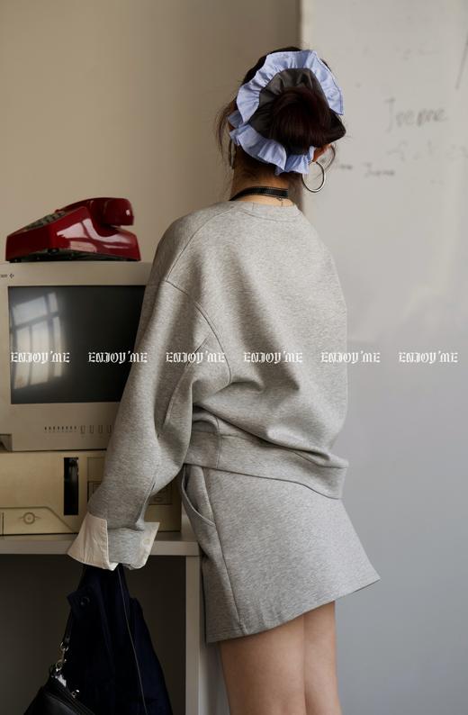 【门店同款】ENJOY春季“盐貌似糖”拼接卫衣套装 160710829 商品图2