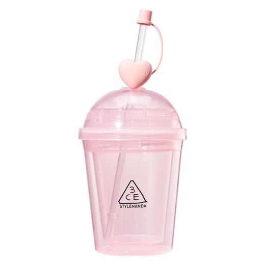 6975313110408 三熹玉3CE 三熹玉 粉色圆盖爱心水杯 商品图1