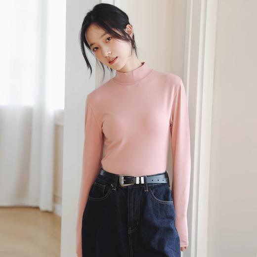 热卖中！！春节不打烊！【纯棉亲肤超百搭，打底YYDS】2025春秋保暖内衣女士纯棉秋衣秋裤中领打底衫修身棉毛衫薄款打底单件上衣。ry 商品图6