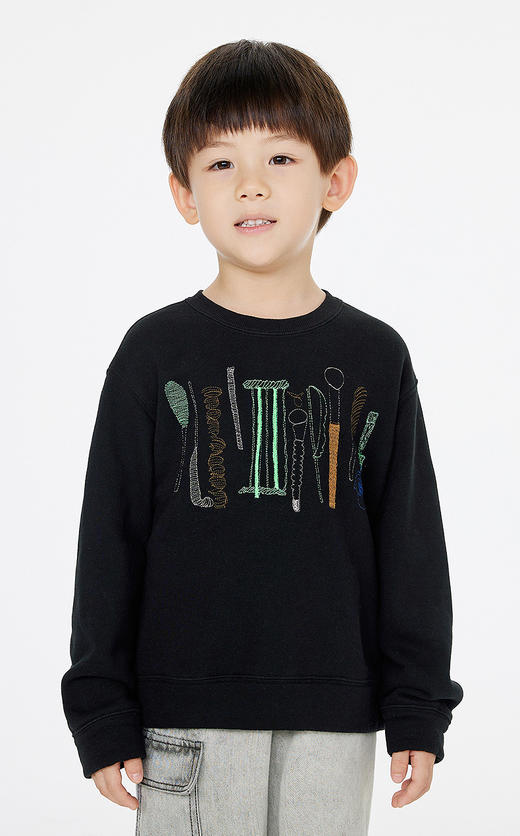 jnby   25年春款  套头卫衣   1P2411590 商品图3